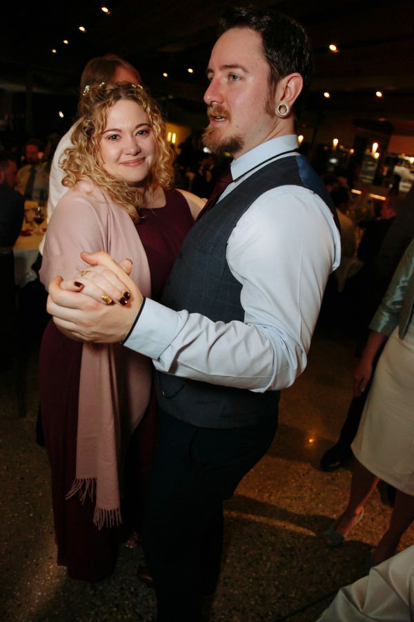 Josef Chromy Wines wedding, the couple, frame 338