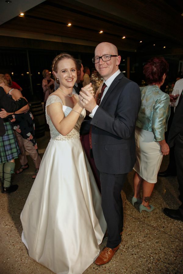 Josef Chromy Wines wedding, the couple, frame 341