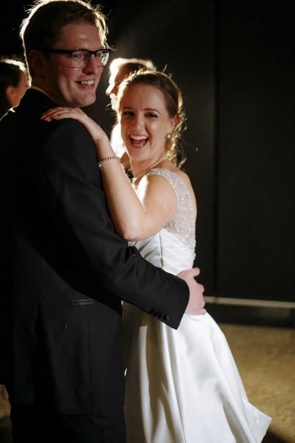 Josef Chromy Wines wedding, the couple, frame 344