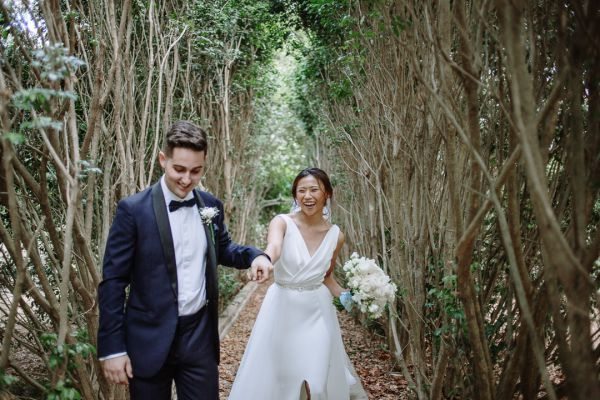 Zijing and Joshua's wedding day in Maleny, frame 064
