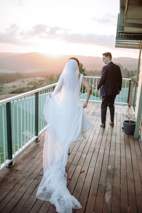 Zijing and Joshua's wedding day in Maleny, frame 070