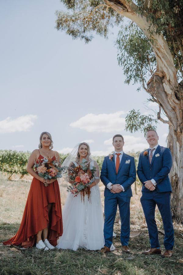 Wedding photograph 018 from Ashleigh and Fraser's day at Longview Vineyard