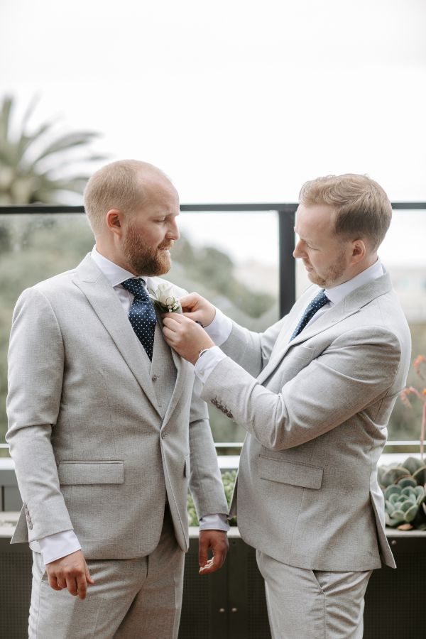 Loreto Mandeville Hall wedding photo Toorak
