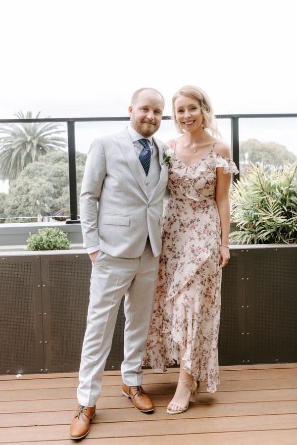 Melisa and Paul's wedding day in Toorak, frame 010
