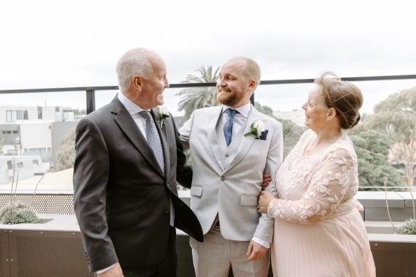 Melisa and Paul's wedding day in Toorak, frame 013