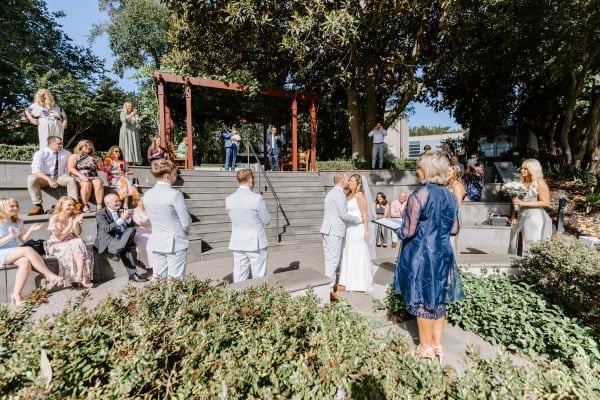 Melisa and Paul's wedding day in Toorak, frame 046
