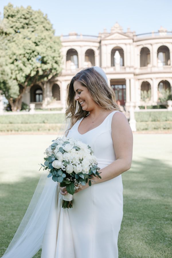 Melisa and Paul's wedding day in Toorak, frame 076