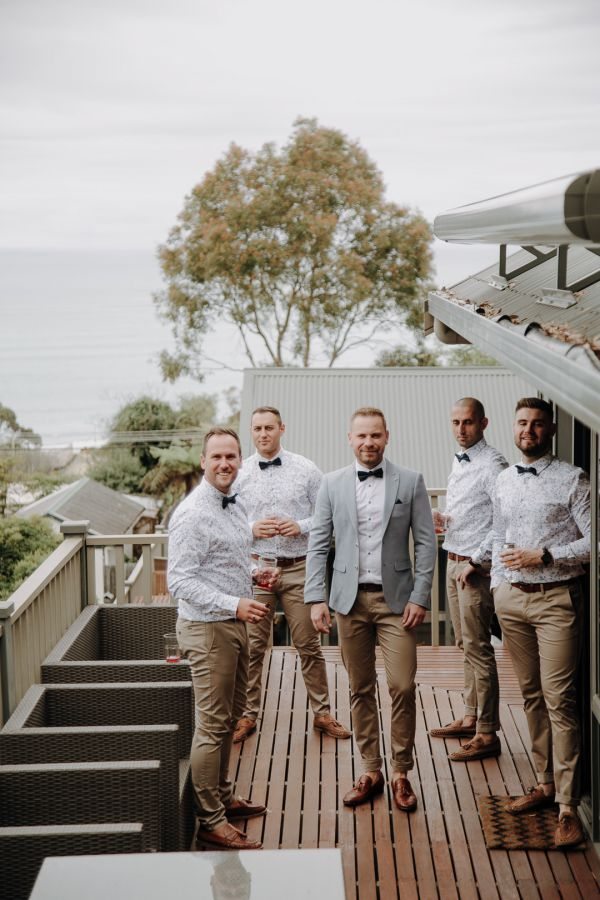 Lorne Beach wedding photo Lorne