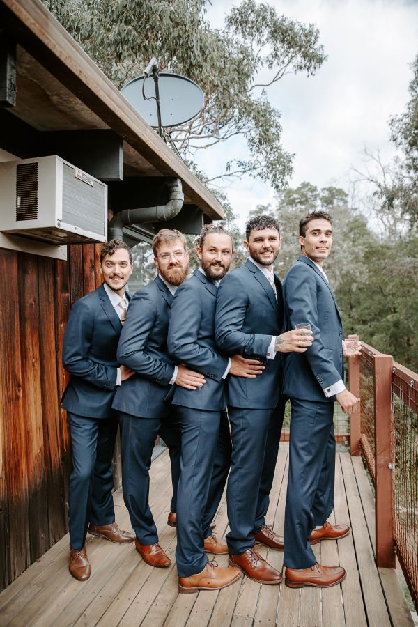 Alex and Bec's wedding day in Kallista, frame 010