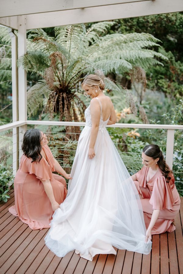 Wedding photograph 027 from Alex and Bec's day at Lyrebird Falls