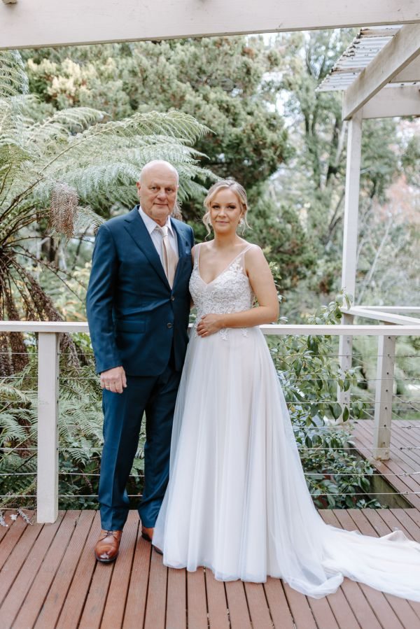 Wedding photograph 030 from Alex and Bec's day at Lyrebird Falls