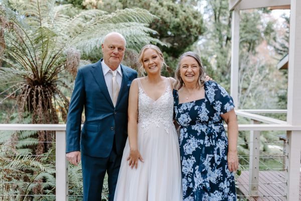 Alex and Bec's wedding day in Kallista, frame 031