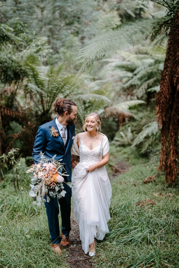 Wedding photograph 072 from Alex and Bec's day at Lyrebird Falls