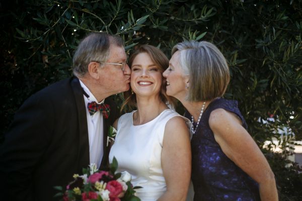 Andrea and Steve's wedding day in Kallista, frame 031