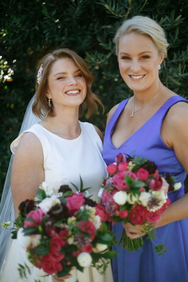 Andrea and Steve's wedding day in Kallista, frame 040