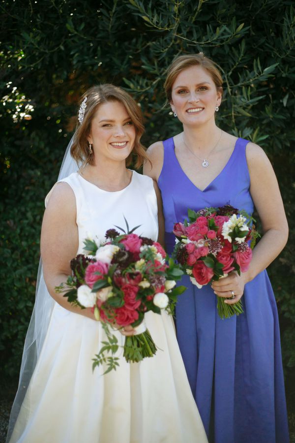Andrea and Steve's wedding day in Kallista, frame 043