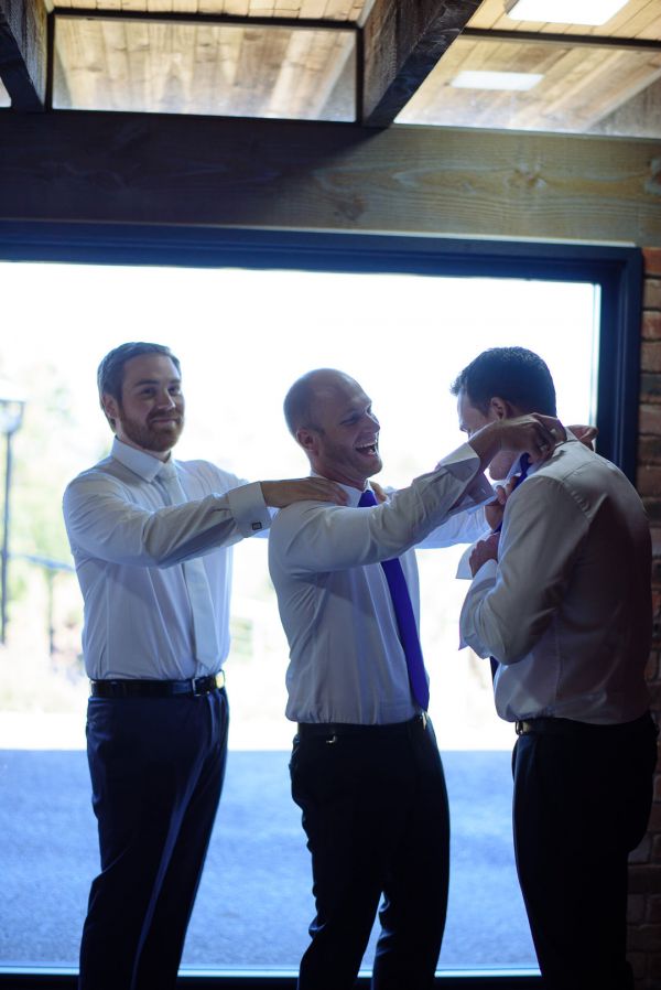 Andrea and Steve's wedding day in Kallista, frame 049