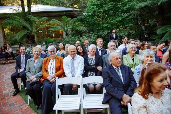 Wedding photograph 129 from Andrea and Steve's day at Lyrebird Falls