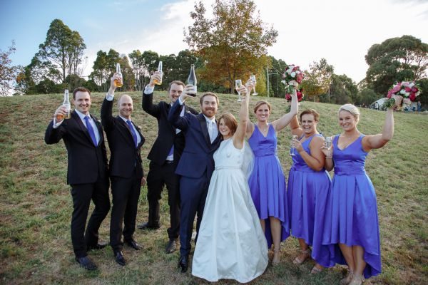 Andrea and Steve's wedding day in Kallista, frame 208
