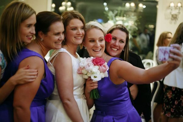 Andrea and Steve's wedding day in Kallista, frame 463