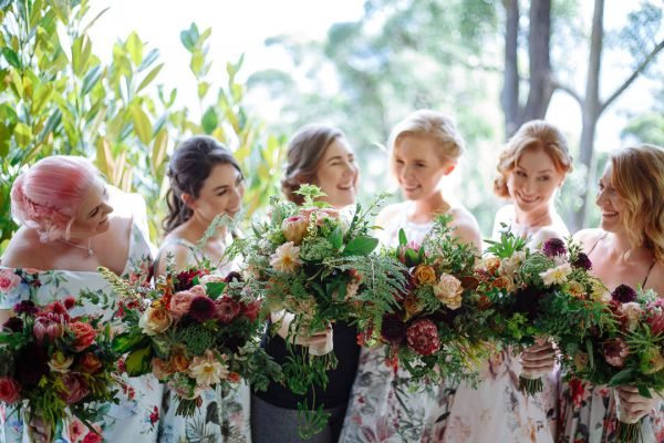 Wedding photograph 051 from the day at Lyrebird Falls