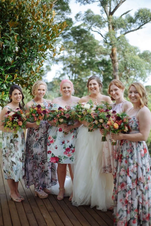 Wedding photograph 060 from the day at Lyrebird Falls