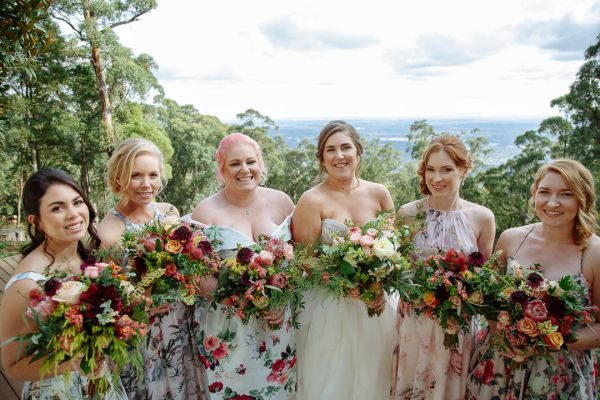 Wedding photograph 063 from the day at Lyrebird Falls