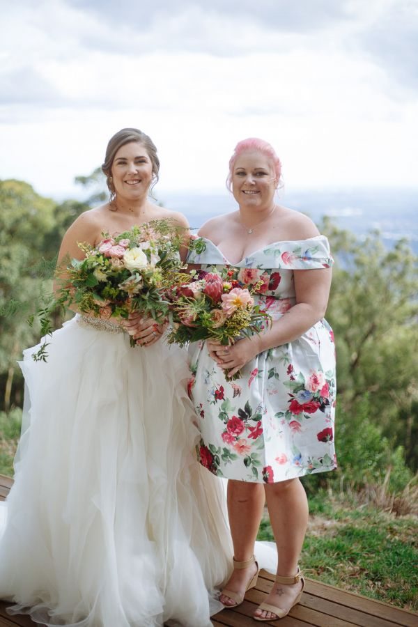 Bec and Shaun's wedding day in Kallista, frame 064