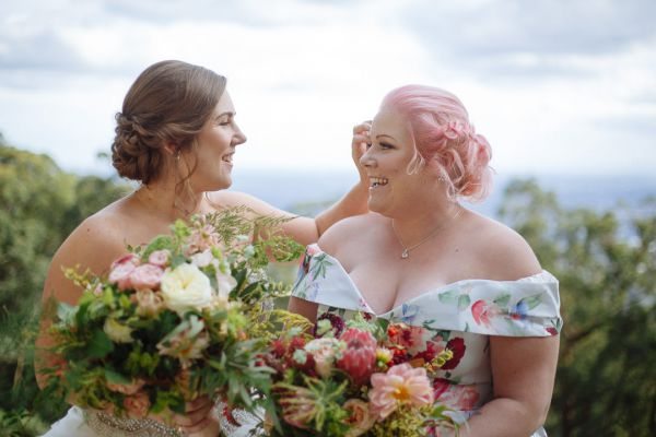 Lyrebird Falls wedding, the couple, frame 065