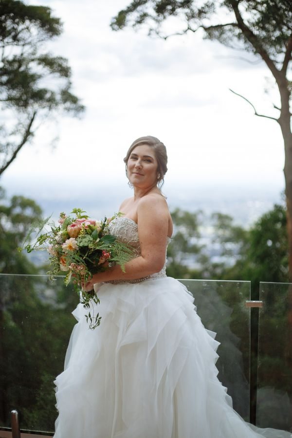 Wedding photograph 081 from the day at Lyrebird Falls