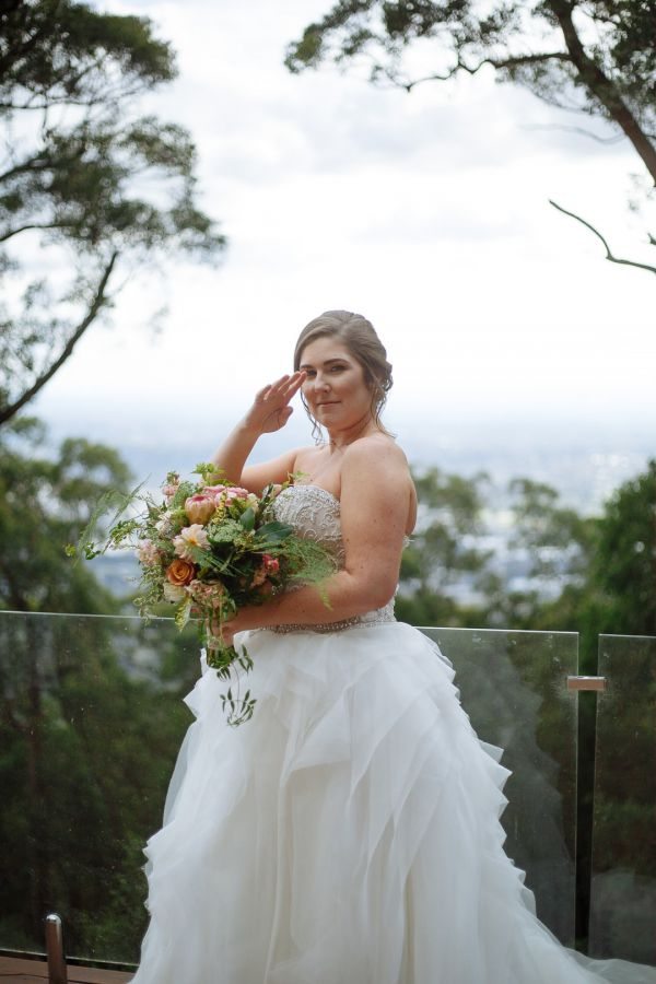 Bec and Shaun's wedding day in Kallista, frame 082