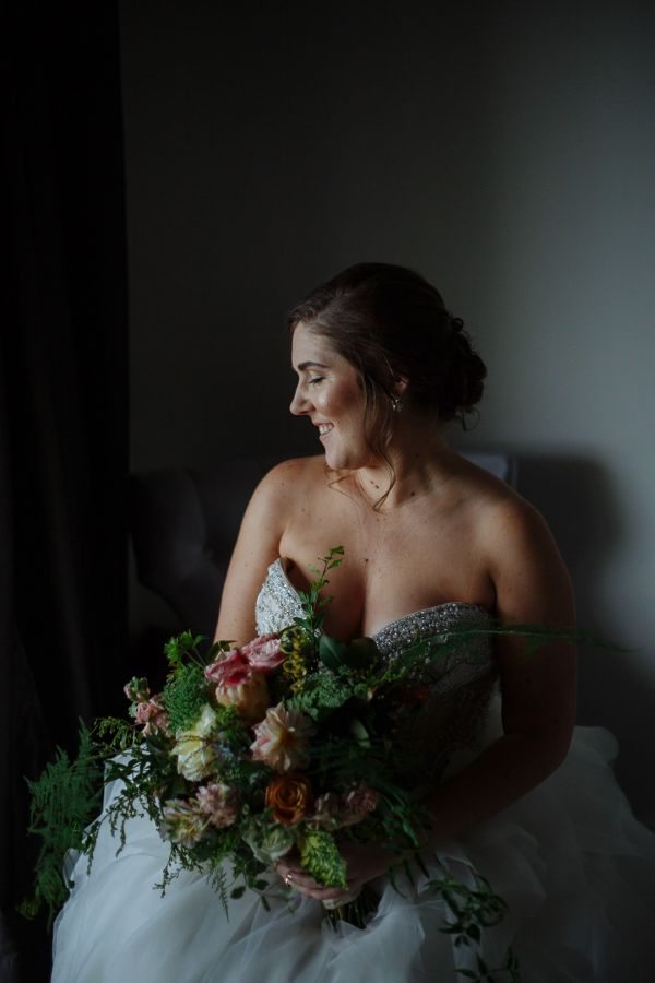 Lyrebird Falls wedding, the couple, frame 086