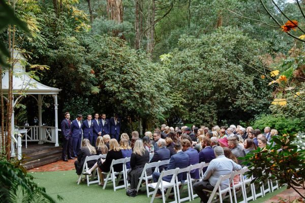 Bec and Shaun's wedding day in Kallista, frame 097
