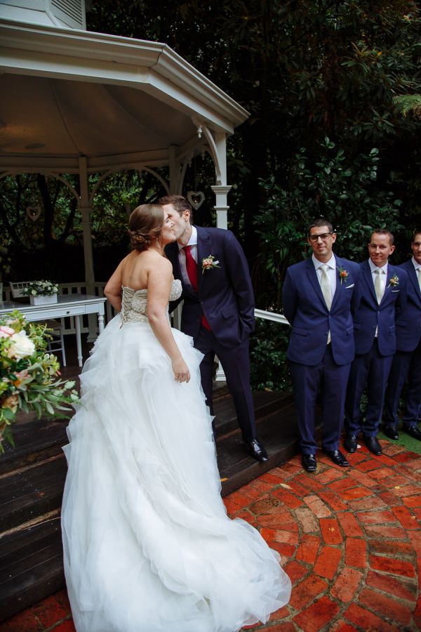 Lyrebird Falls wedding, the couple, frame 113