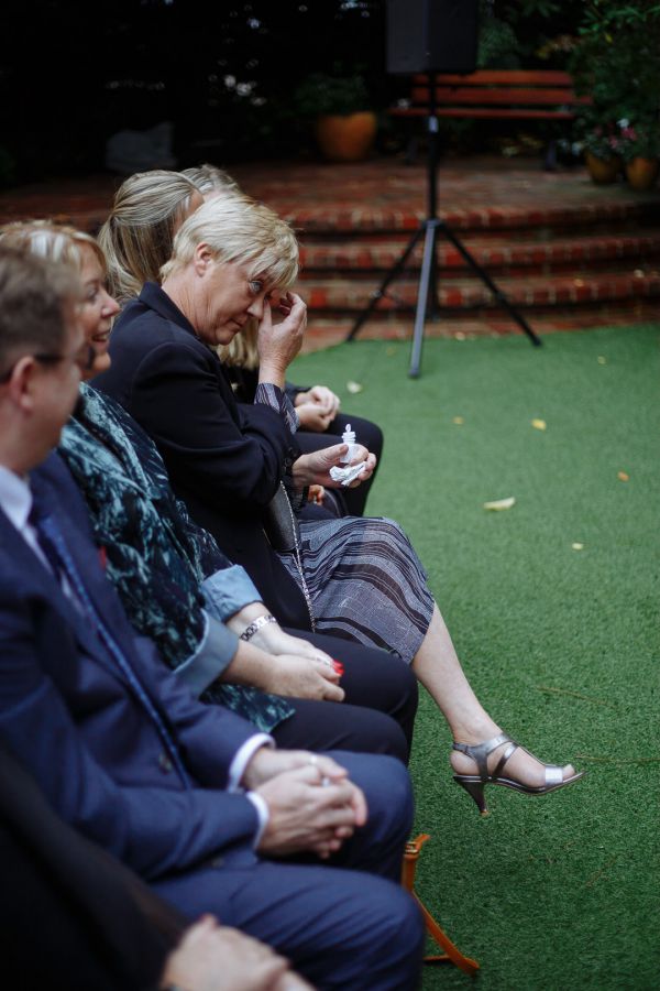 Lyrebird Falls wedding, the couple, frame 116