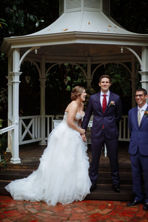 Bec and Shaun's wedding day in Kallista, frame 124