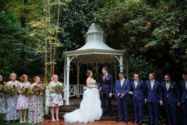 Wedding photograph 150 from the day at Lyrebird Falls