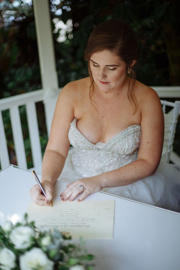 Lyrebird Falls wedding, the couple, frame 155