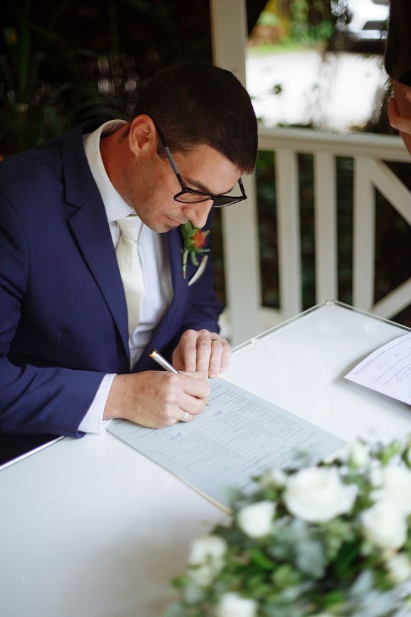 Lyrebird Falls wedding, the couple, frame 158