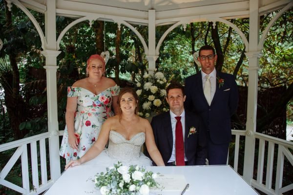 Wedding photograph 162 from the day at Lyrebird Falls