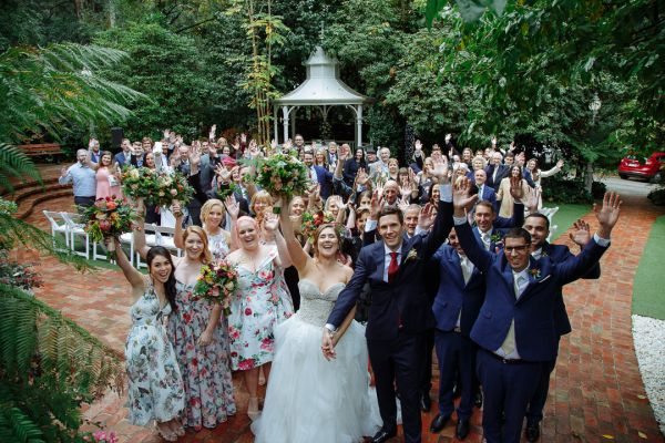 Wedding photograph 168 from the day at Lyrebird Falls
