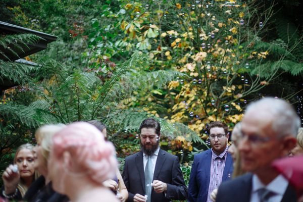Lyrebird Falls wedding, the couple, frame 182