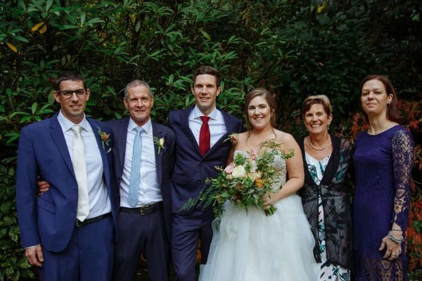 Wedding photograph 195 from the day at Lyrebird Falls
