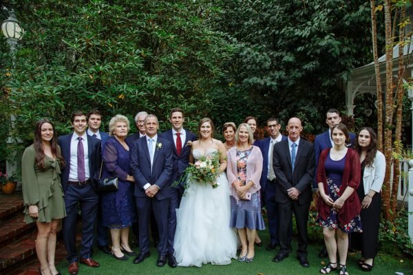 Bec and Shaun's wedding day in Kallista, frame 196