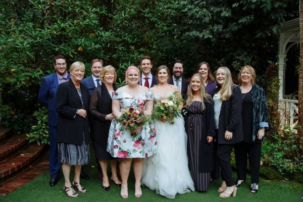 Bec and Shaun's wedding day in Kallista, frame 199