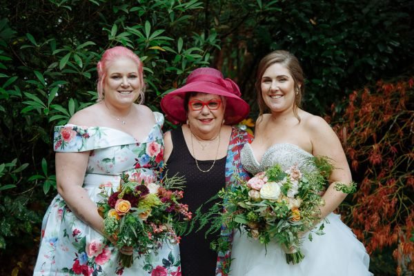 Lyrebird Falls wedding, the couple, frame 203