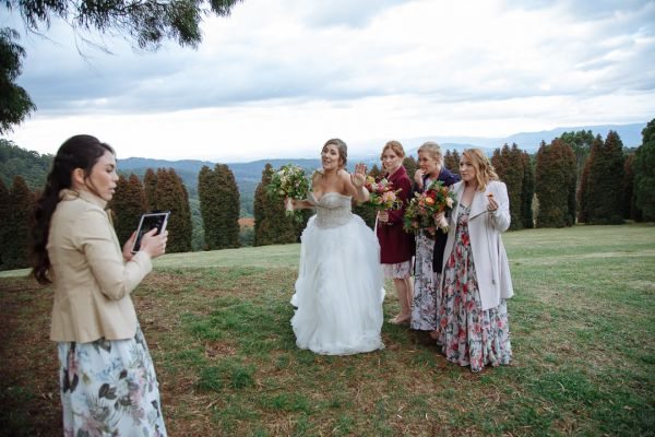 Wedding photograph 219 from the day at Lyrebird Falls