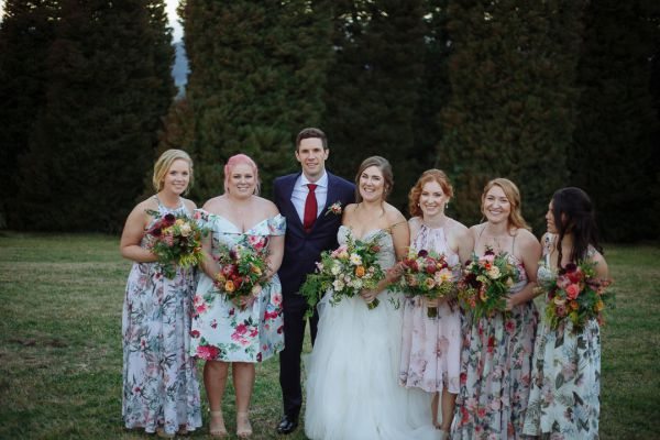 Bec and Shaun's wedding day in Kallista, frame 229
