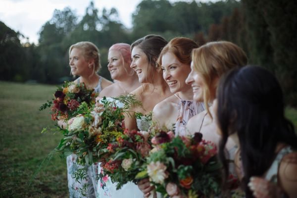 Bec and Shaun's wedding day in Kallista, frame 241