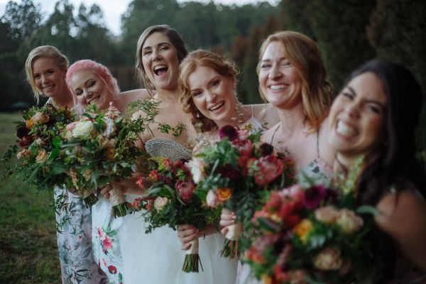 Lyrebird Falls wedding, the couple, frame 242